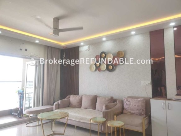semi furnished flat for sale